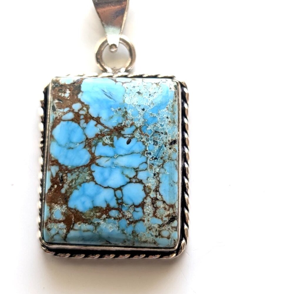 Pendant Blue Turquoise Matrix
